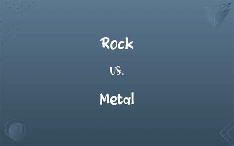 rock house rock vs metal|rock vs metal differences.